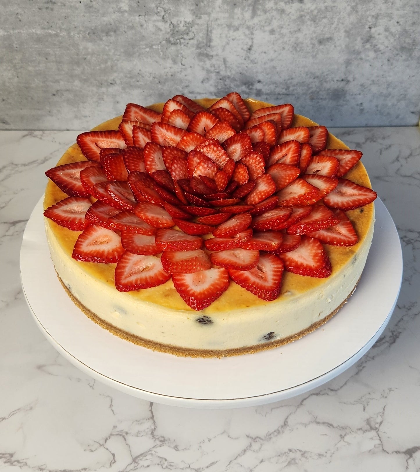 Rum & Raisin Cheesecake