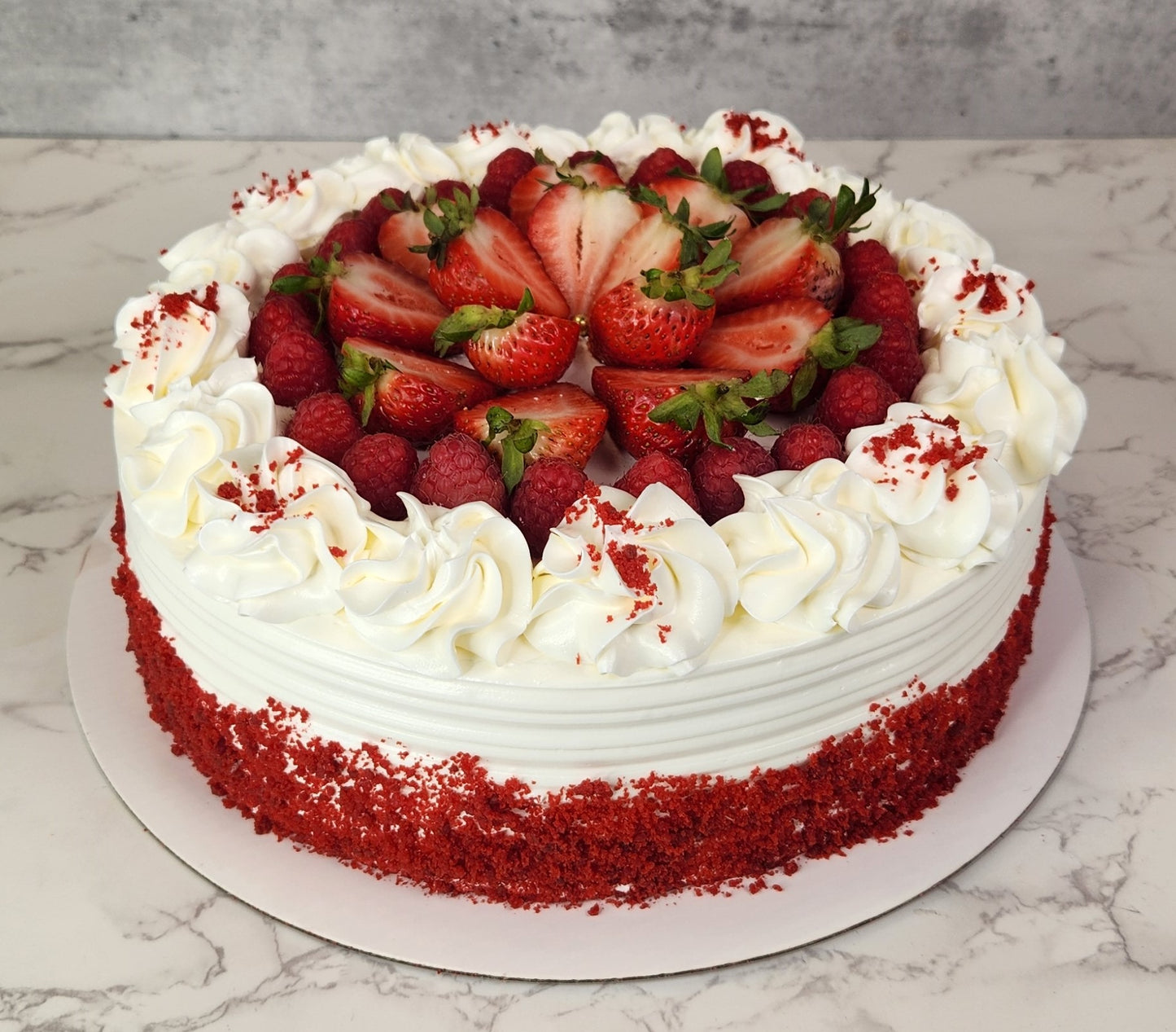 Very Berry Red Velvet Cake