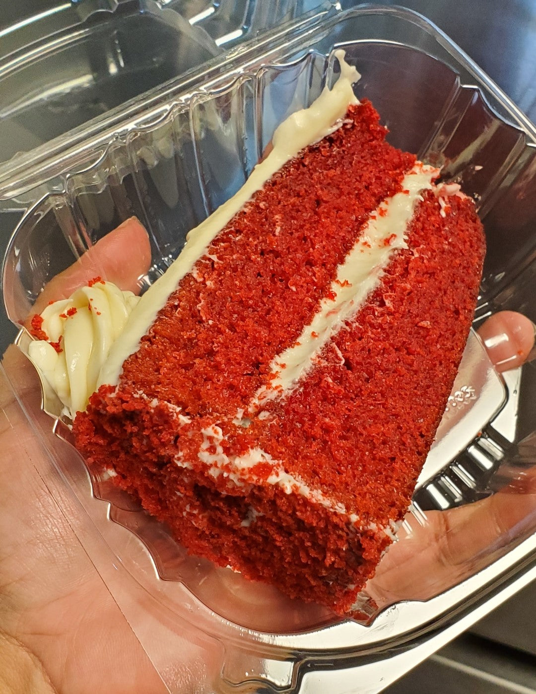 Red Velvet Cake Slice