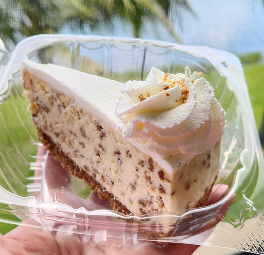Grapenut Cheesecake Slice