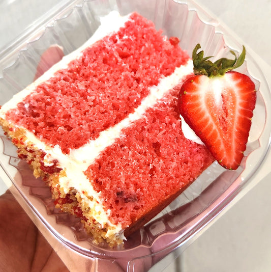 Strawberry Crunch Cake