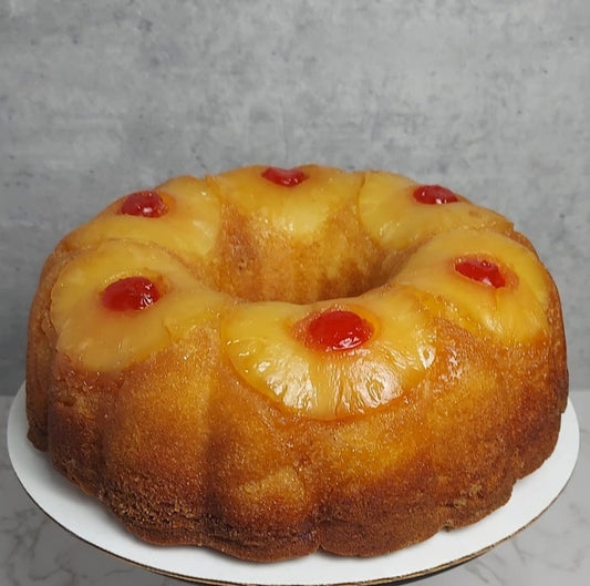 Pineapple Upside Down Bundt Cake