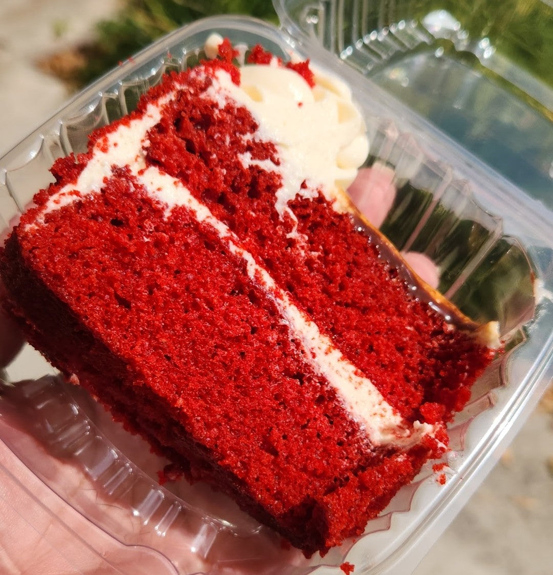 Red Velvet Cake Slice